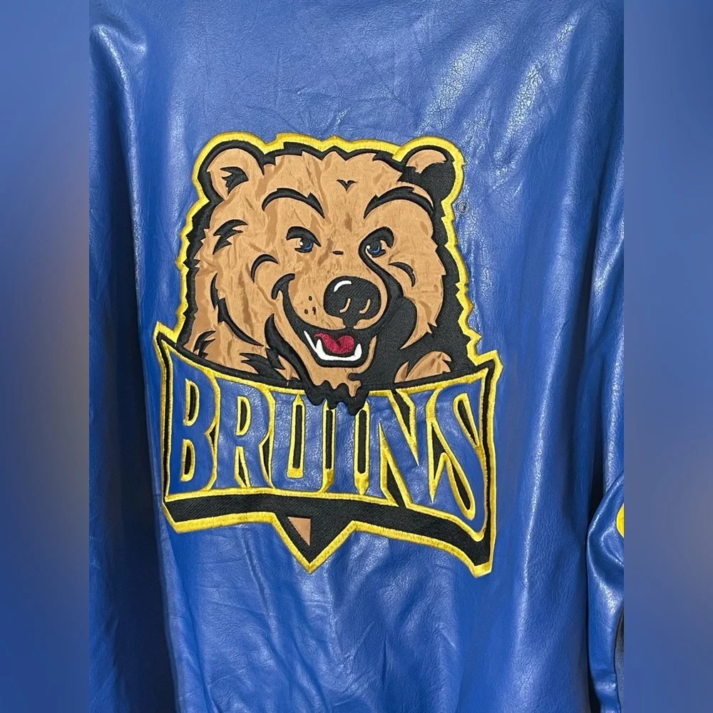 UCLA Bruins Varsity Jacket Mens Large Wool Steve & Barrys Vintage - Picture 9 of 14